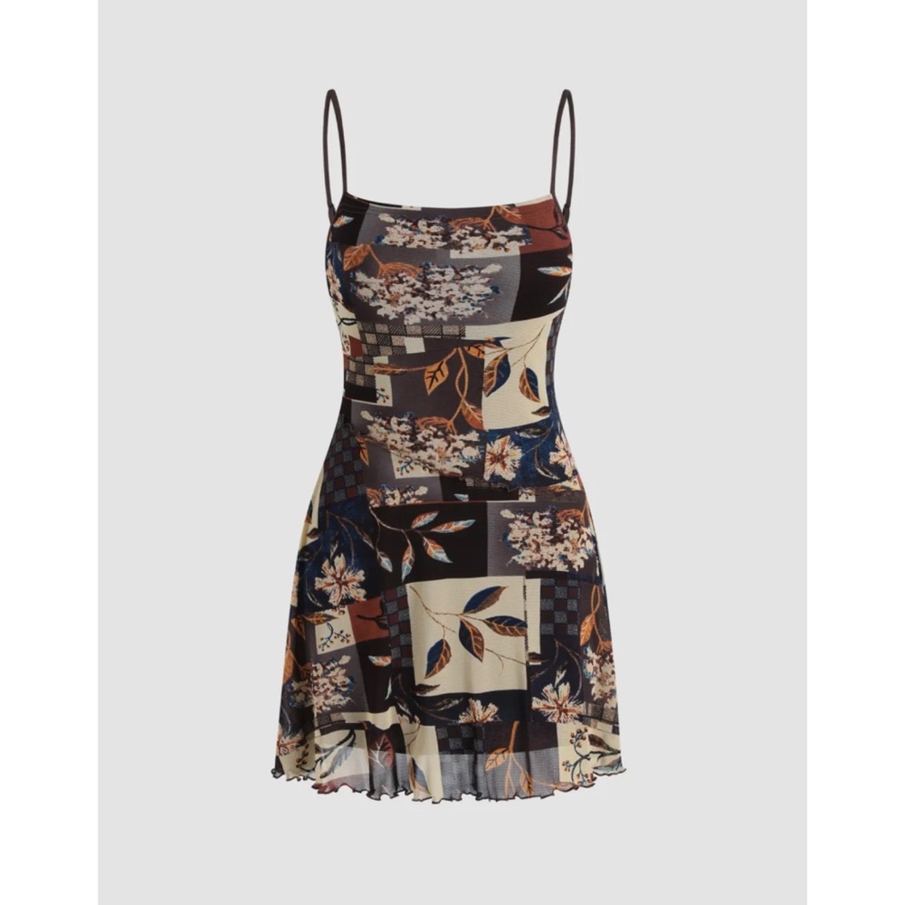 CIDER Print Mini Dress